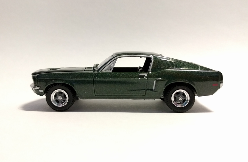 1968 Mustang GT in Bullitt trim by Greenlight. Thanks to MustangFan
